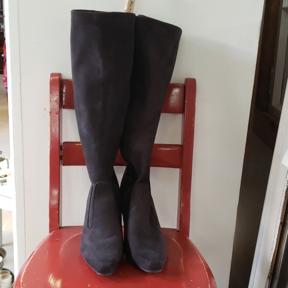 Franco Sarto Shoes - Brown Franco Sarto Suede Boots Size 10